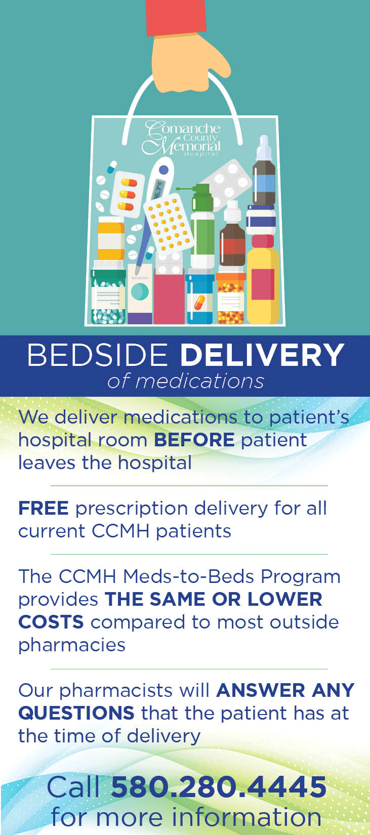 Bedside Delivery Pharmacy information